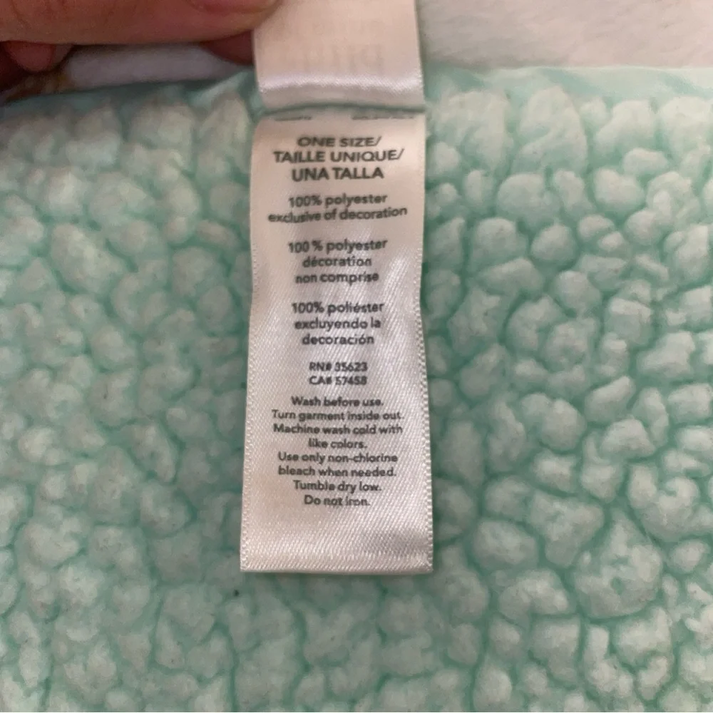 Carter's Cozy Elephant Blanket‎ - Aqua and Multicolor